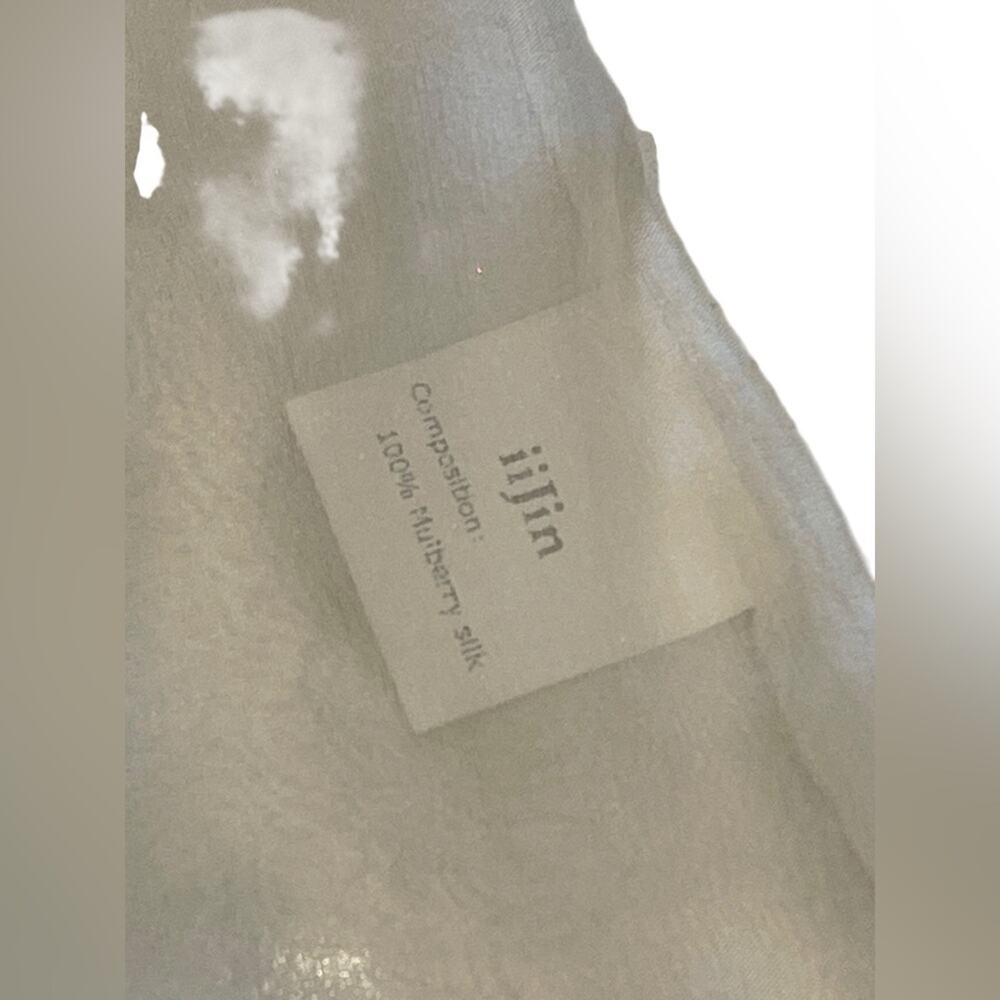 Iijin Silk Chiffon Hand Lace  Blouse Top Size:2 - Picture 8 of 10